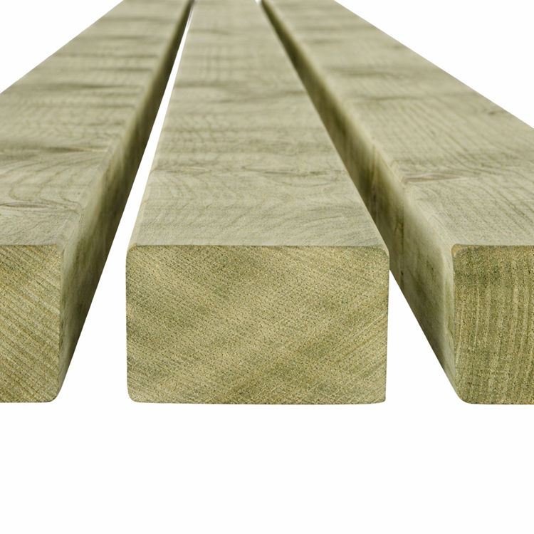 Vurenhout geïmpregneerd groen 44x70mm